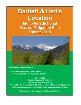 Bartlett & Hart's Location Multi-Jurisdictional Hazard Mitigation Plan Update