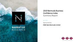 2019 Bermuda Business Confidence Index Summary Report