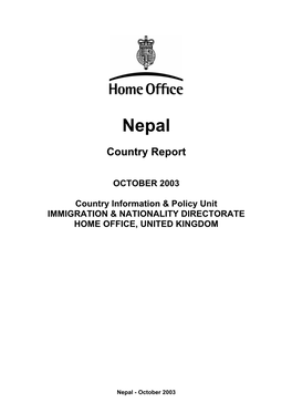 Country Report