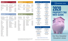 Property Tax Rates