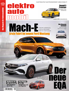 Elektroautomobil Ausgabe 01/2021