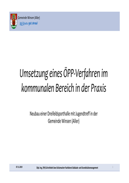 Gemeinde Winsen Aller Vortrag 07.11.2019 1