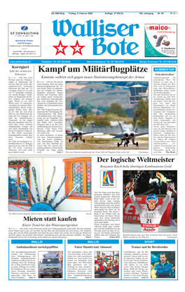 Kampf Um Militärflugplätze Schweizer Nicht Übertreiben! B E R N