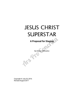 Jesus Christ Superstar