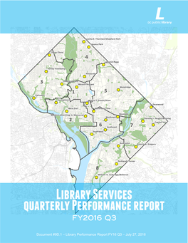 Q3 Library Services Quarterly Performance Report