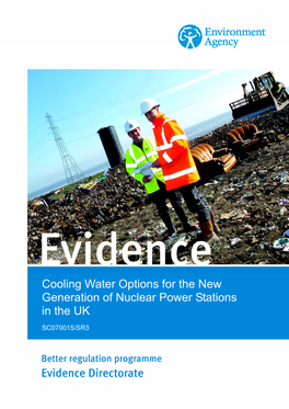 Cooling Water Options for the New Generation of Nuclear Power Stations in the UK
