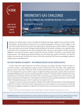 Indonesia's Gas Challenge