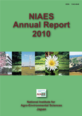 NIAES Annual Report 2010