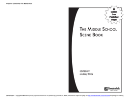 The Middle School Scene Book Copyright © 2010 Lindsay Price