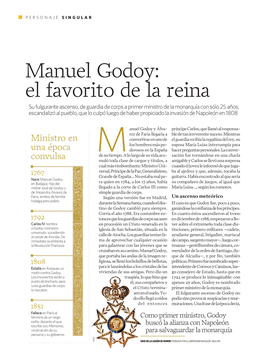 Manuel Godoy: El Favorito De La Reina