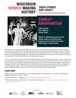 Shirley Abrahamson