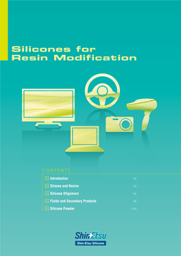 Silicones for Resin Modification