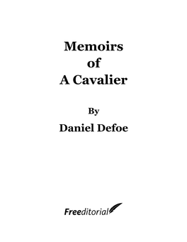 Memoirs of a Cavalier