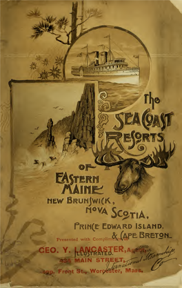 The Seacoast Resorts of Easteren Maine, New Brunswick, Nova