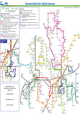 Busliniennetz Stadt Löhne / Stadt Bad Oeynhausen