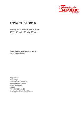 Longitude 2016