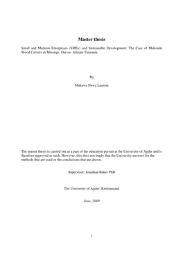 Makawa Newa Laurent- Master Thesis.Pdf