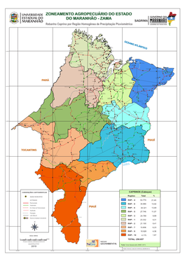 Zoneamento Agropecuário Do Estado Do