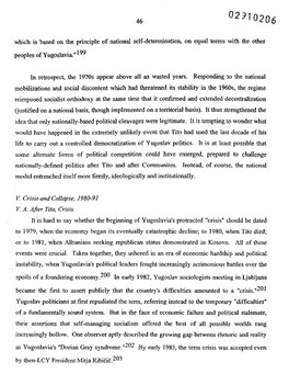 Which Is Based on the Principle of National Self-Determination, on Equal Terms with the Other Peoples of Yugoslavia.