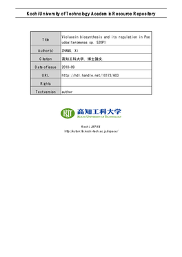 CHAPTER 2 Cloning and Heterologous Expression of a Gene