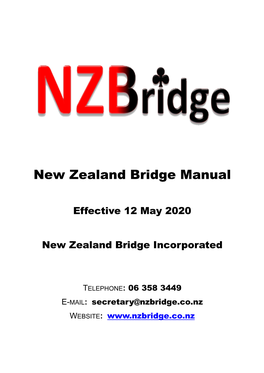 New Zealand Bridge Manual