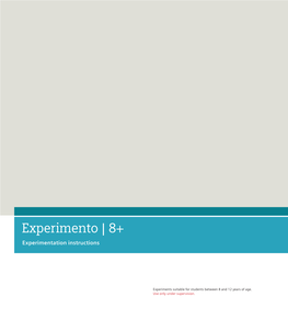 Experimento | 8+ Experimentation Instructions