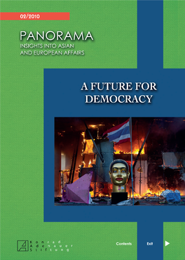 Democracy in Southeast Asia—An Assessment of Practices, Problems and Prospects 19 Aurel Croissant and Marco Bünte