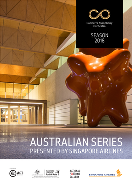 Australian Series Presented by Singapore Airlines