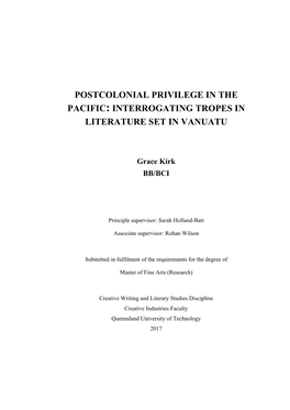 Grace Kirk Thesis