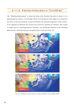 4−1−5 Blocking Anticyclones Or “Cut-Off High”