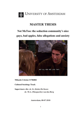 Master Thesis