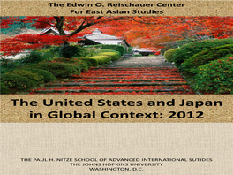 The United States and Japan in Global Context: 2012