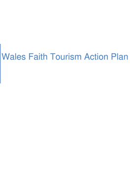 Wales Faith Tourism Action Plan