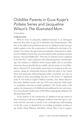 Childlike Parents in Guus Kuijer's Polleke Series and Jacqueline