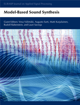 Model-Based Sound Synthesis