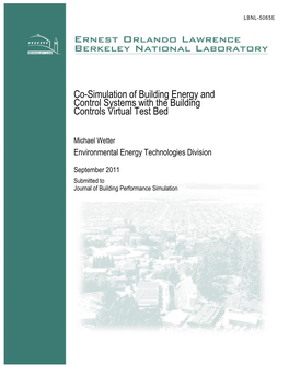 Modelica-Based Modeling and Simulation to Support Research and De- Velopment in Building Energy and Control Systems