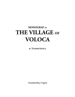MONOGRAF of the VILLAGE of VOLOKA V2 AAC Formatted