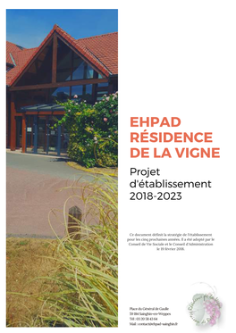 Projet D'établissement 2018-2023