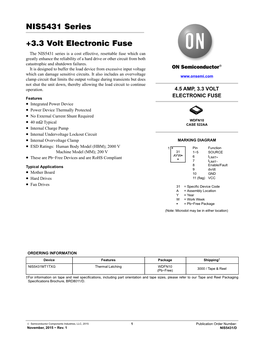 3.3 Volt Electronic Fuse
