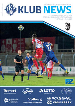 Das Stadionmagazin Des Fk 03 Pirmasens Fk 03