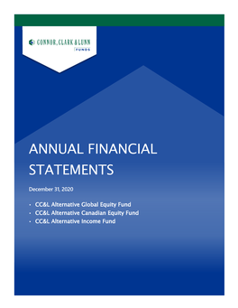 Annual Financial Statements