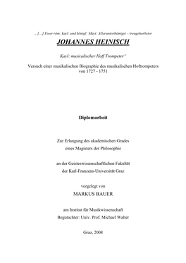 Diplomarbeit Markus Bauer