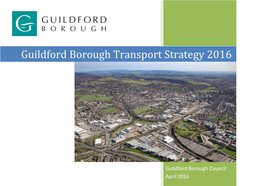 Guildford Borough Transport Strategy 2016