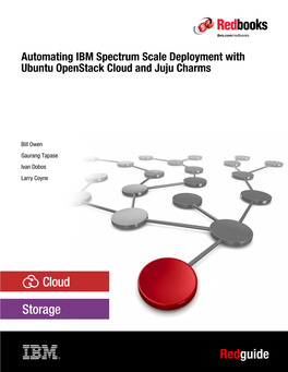 Automating IBM Spectrum Scale Deployment with Ubuntu Openstack Cloud and Juju Charms