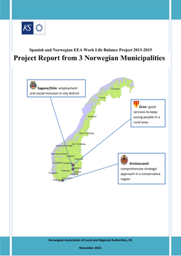 Project Report from 3 Norwegian Municipalities