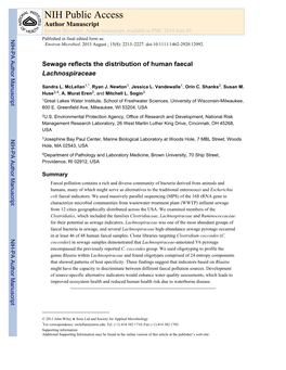 NIH Public Access Author Manuscript Environ Microbiol