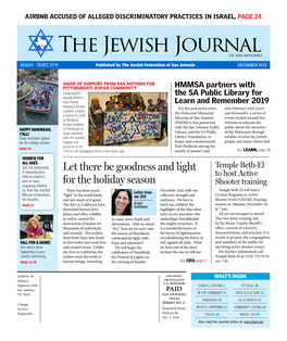 Jewish Journal December 2018