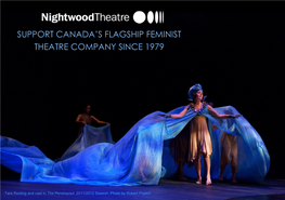 Support Canada's Flagship Feminist Theatre Company