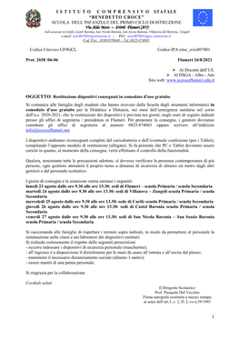 1@Istruzione.It - PEC: Avic807001@Pec.Istruzione.It Cod