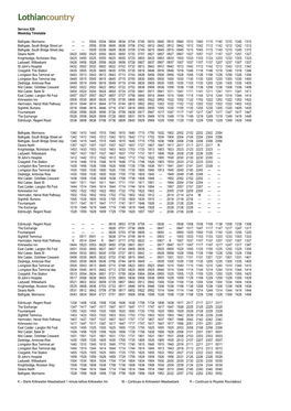 Service X28 Weekday Timetable Bathgate, Morrisons